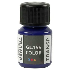 Glass Color Transparante Verf - Briliant Blauw, 30ml