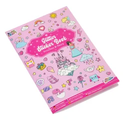 Glitter Stickerboek A5 - Roze