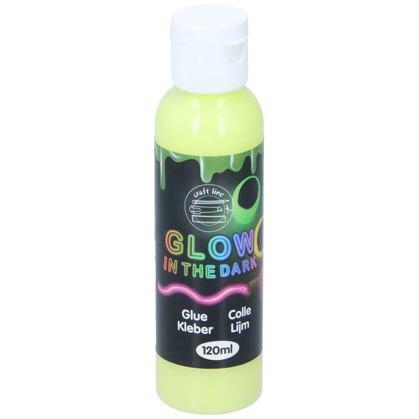 Glow in the Dark Lijm, 120ml