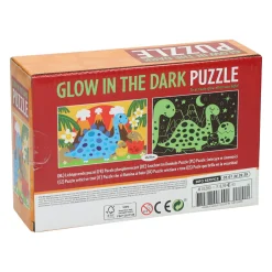 Glow in the Dark Puzzel Dino, 100st.