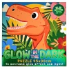 Glow in the Dark Puzzel Dino - 50st.