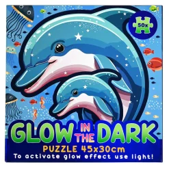 Glow in the Dark Puzzel Onderwaterwereld - 50st.
