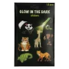Glow in the Dark Stickers Dieren, 12st