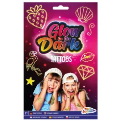 Glow in the Dark Tattoos - Roze
