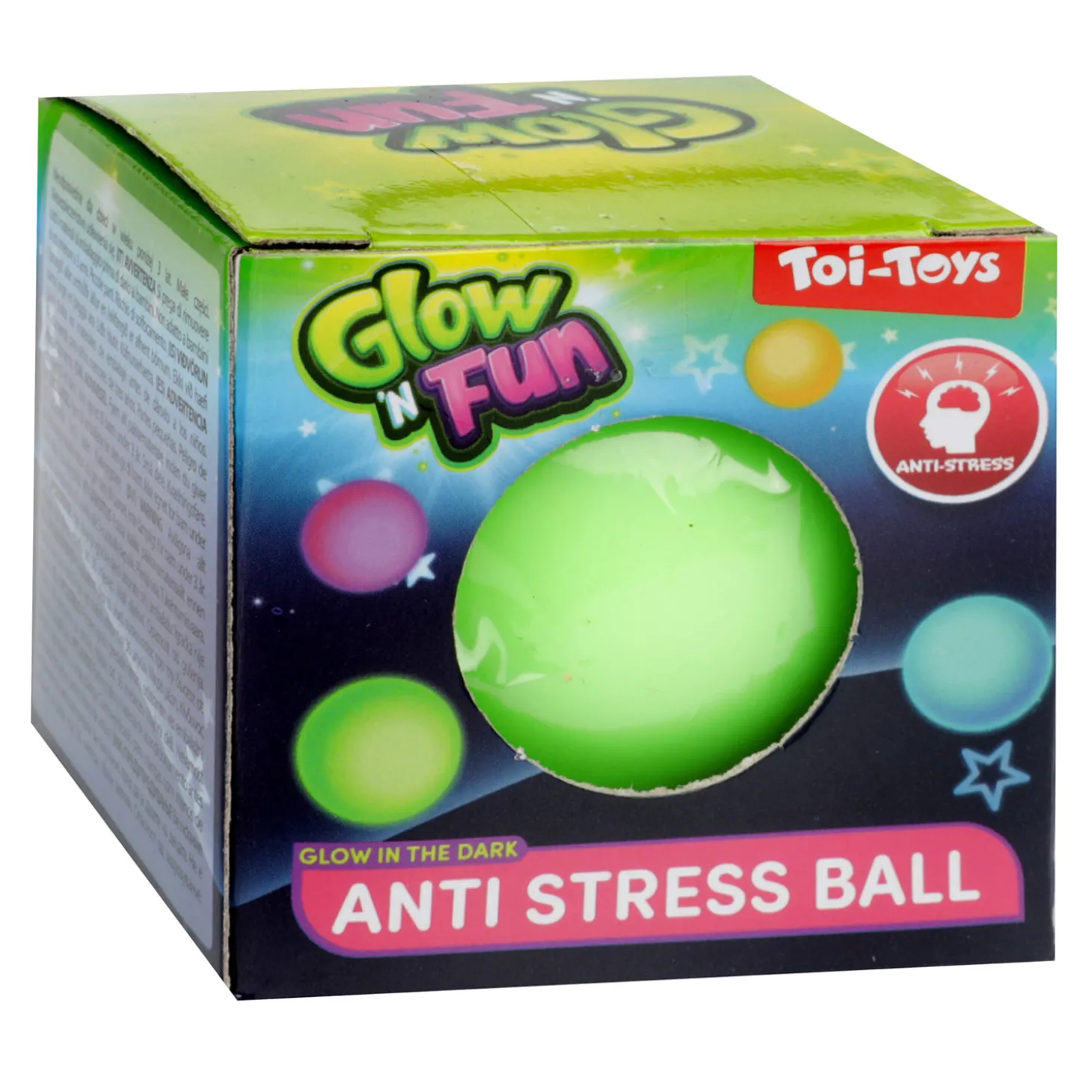 Glow N Fun Anti Stressbal Glow in the Dark