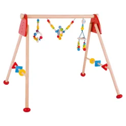 Goki Houten Babygym Regenboog