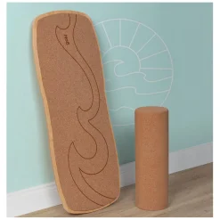 Goki Houten Balansbord Waikiki Beach, 2dlg.