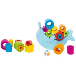 Goki Houten Balansspel - Dolfijn