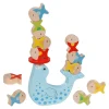Goki Houten Balansspel Zeehonden, 15dlg.