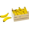 Goki Houten Bananen in Kist, 10dlg.