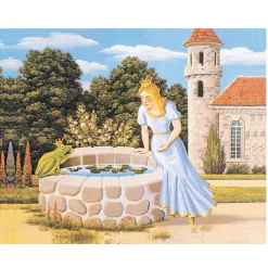 Goki Houten Blokpuzzel Sprookjes