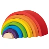 Goki Houten Bouwblokken Regenboog, 5dlg.