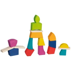 Goki Houten Bouwstenen Creo, 14dlg.