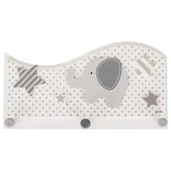 Goki Houten Kapstok Olifant en Sterren