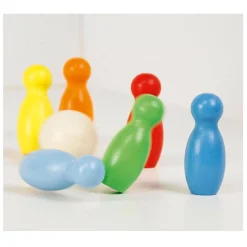 Goki Houten Kegelspel Kleur, 7dlg.