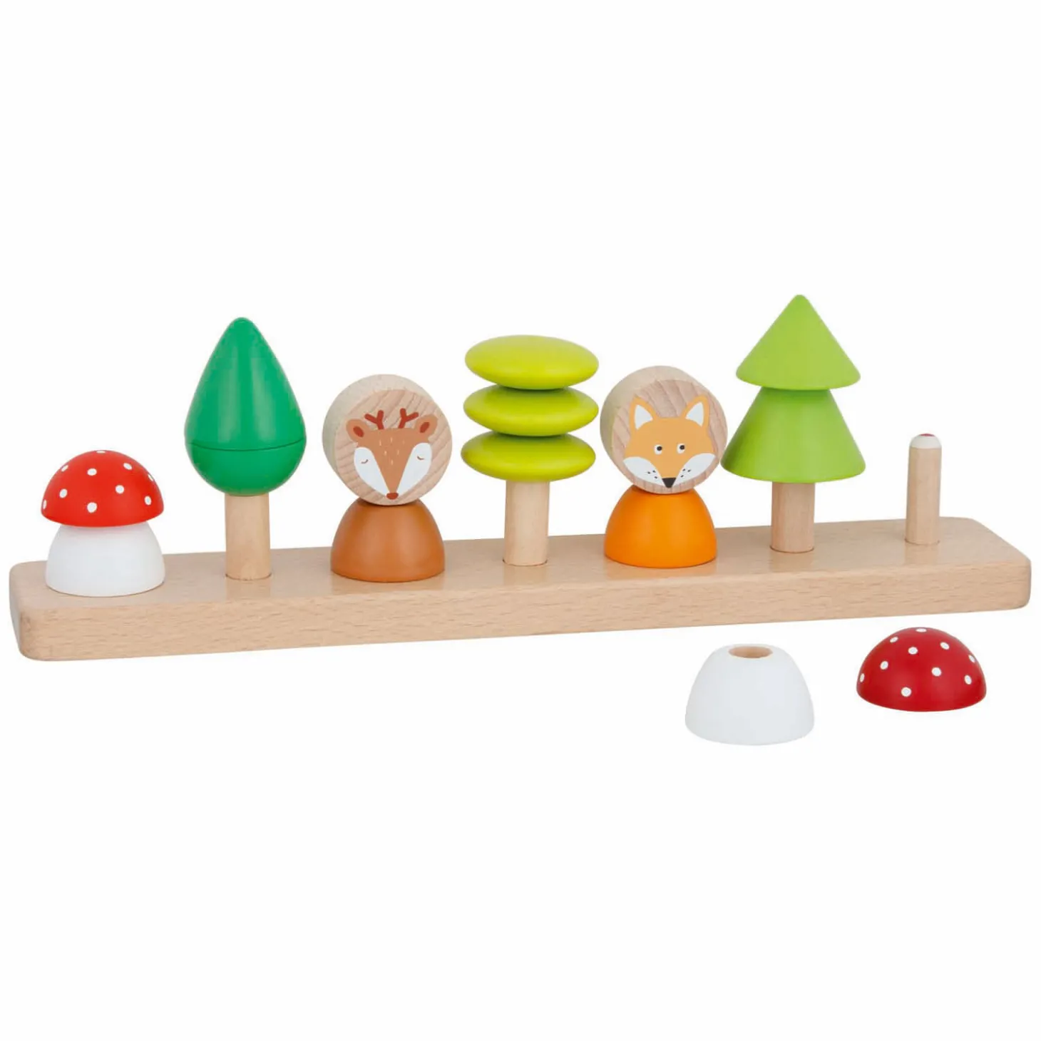 Goki Houten Kleur- en Vormsorteerspel