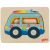 Goki Houten Lagenpuzzel Auto, 5st.