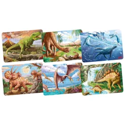 Goki Houten Legpuzzel Dinosaurus, 24st.