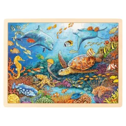 Goki Houten Legpuzzel Great Barrier Reef, 96st.