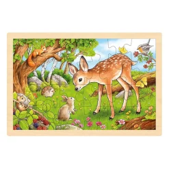 Goki Houten Legpuzzel Hert, 24st.