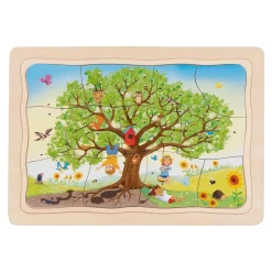 Goki Houten Legpuzzel Mijn Appelboom, 32st.