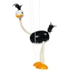 Goki Houten Marionette Struisvogel
