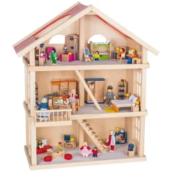 Goki Houten Poppenhuis XL