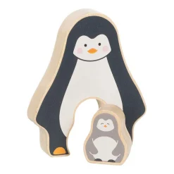 Goki Houten Puzzel Staand Pinguïnt, 2st.
