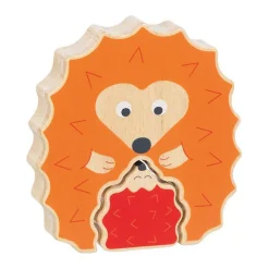 Goki Houten Puzzel Staand Egelt, 2st.