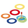 Goki Houten Ringwerpspel met 6 Vilt Ringen