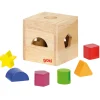 Goki Houten Sorteerkubus met Blokken