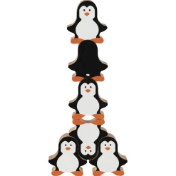 Goki Houten Stapelspel Pinguin