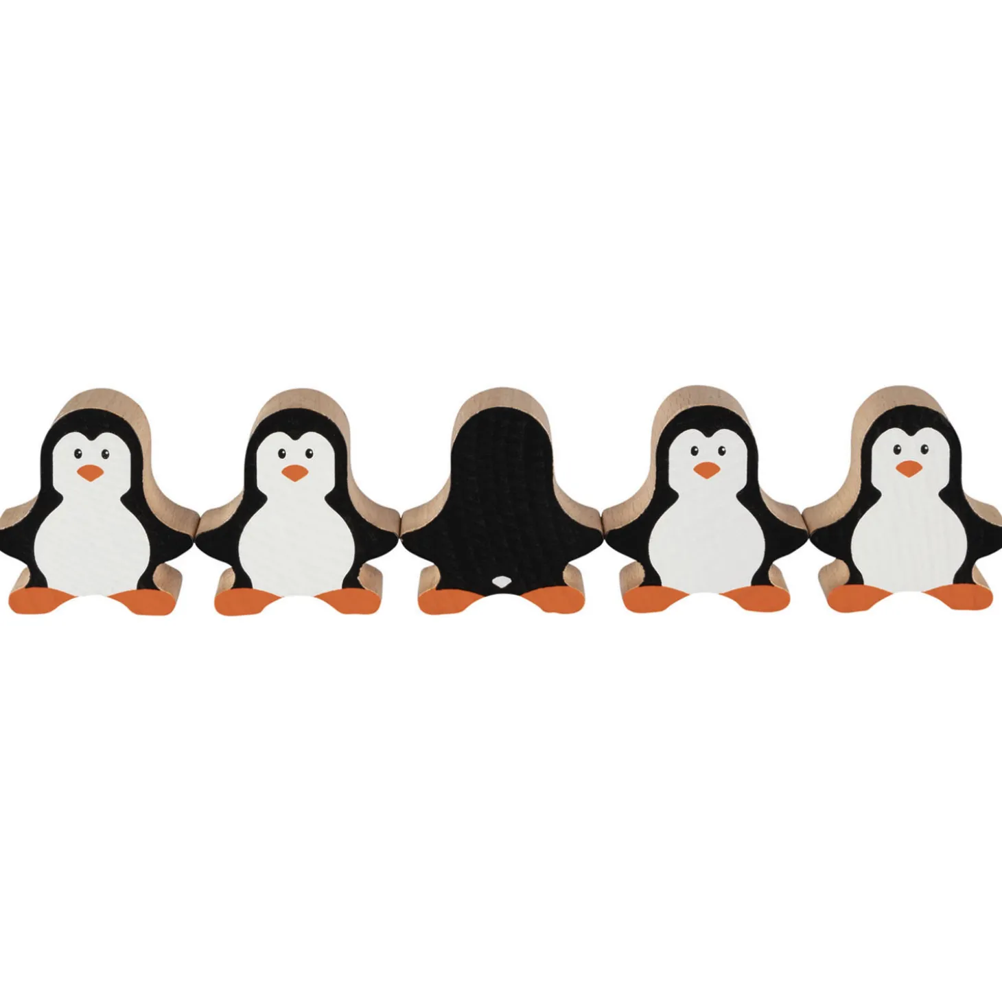 Goki Houten Stapelspel Pinguin