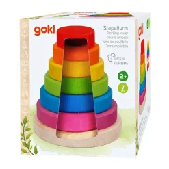 Goki Houten Stapeltoren, 7dlg.