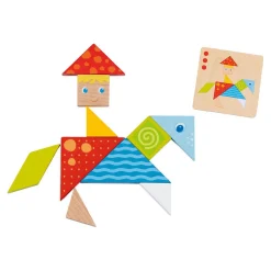 Goki Houten Tangram Wereld