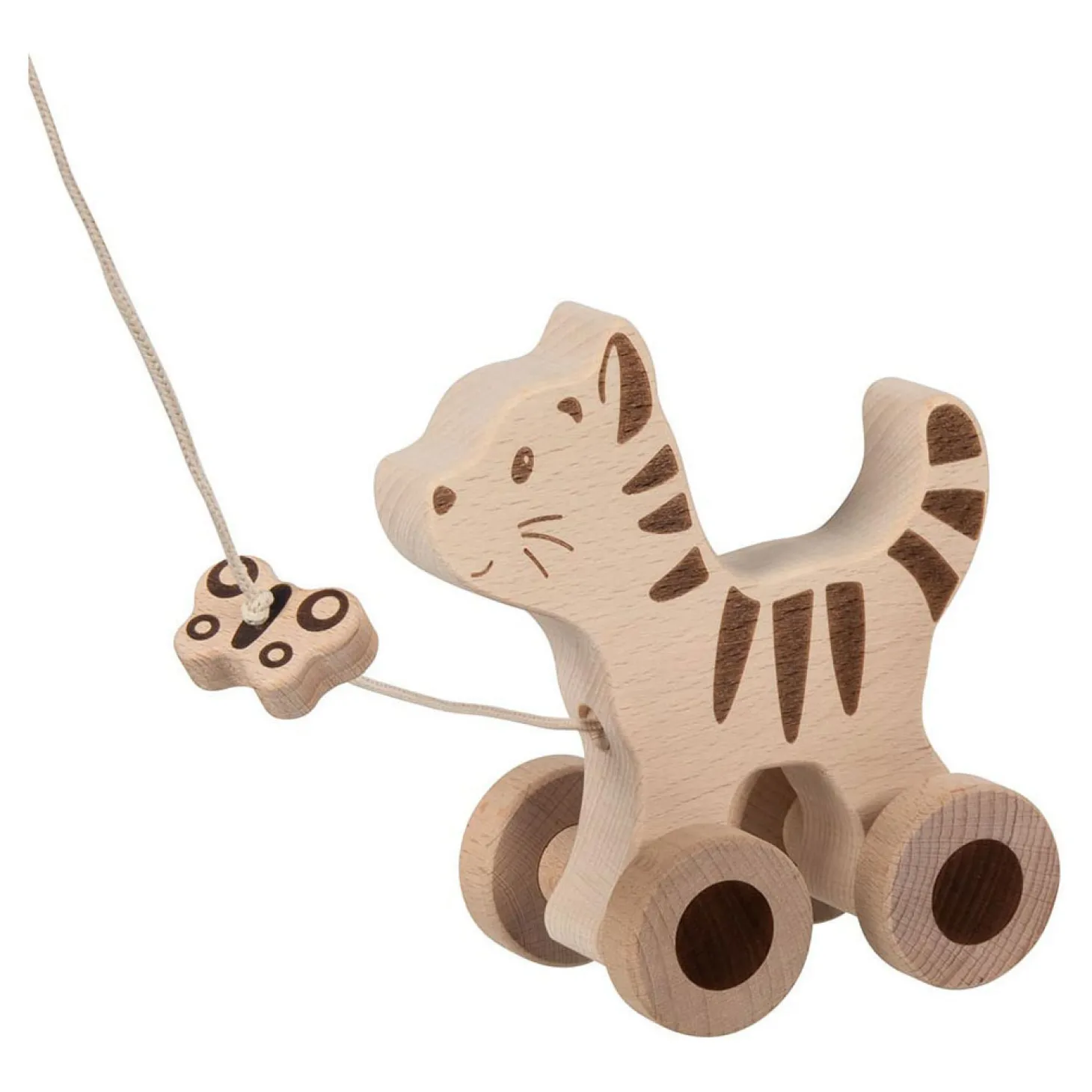 Goki Houten Trekdier Kat