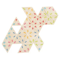 Goki Houten Tri-Domino Spel