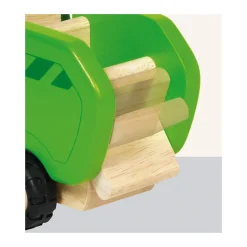 Goki Houten Vuilniswagen