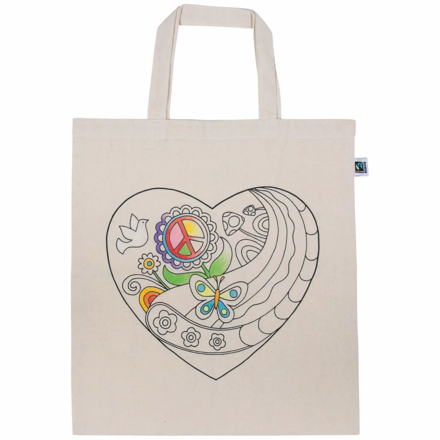 Goki Katoenen Tas Hart