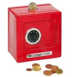 Goki Kluis Metaal Rood