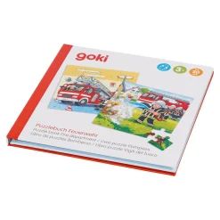 Goki Magnetisch Legpuzzelboek Brandweer, 40st.