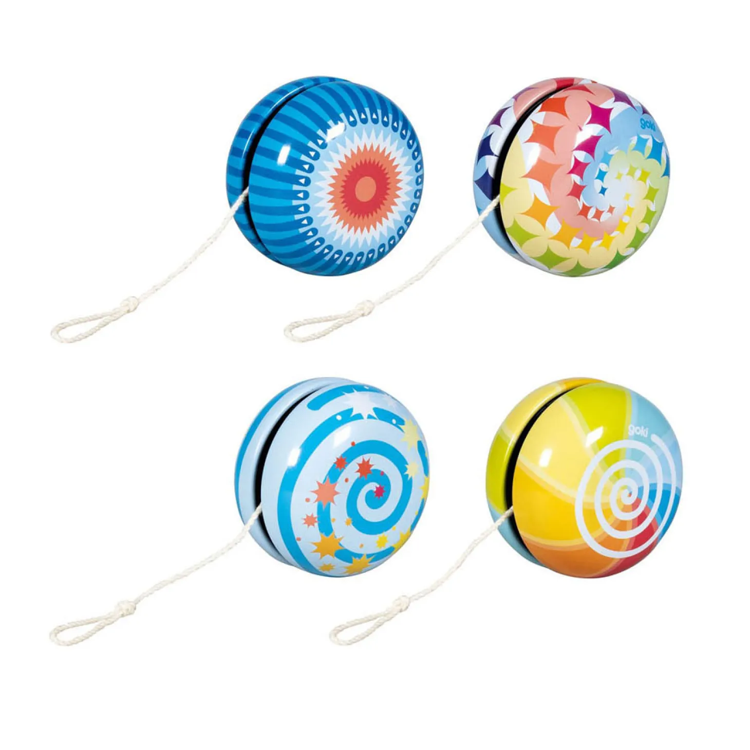 Goki Metalen Jojo met Print