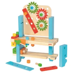 Goki Mijn Eerste Houten Werkbank, 57dlg.