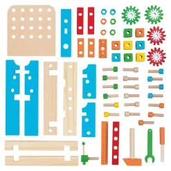 Goki Mijn Eerste Houten Werkbank, 57dlg.