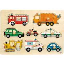 Goki Noppenpuzzel Verkeer