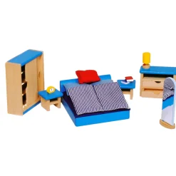 Goki Poppenhuis Meubeltjes Slaapkamer