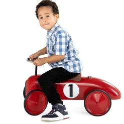 Goki Retro Loopauto Rood