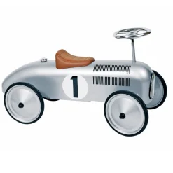 Goki Retro Loopauto Zilver