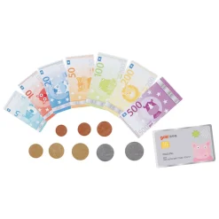 Goki Speelgeld Dieren met Creditcard en Muntgeld, 117dlg.
