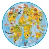 Goki Wereldpuzzel XXL